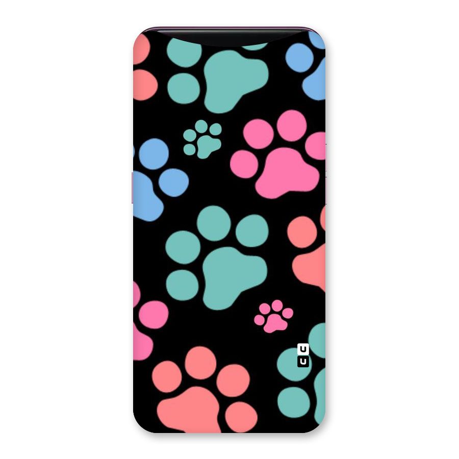 Puppy Paws Back Case for Oppo Find X