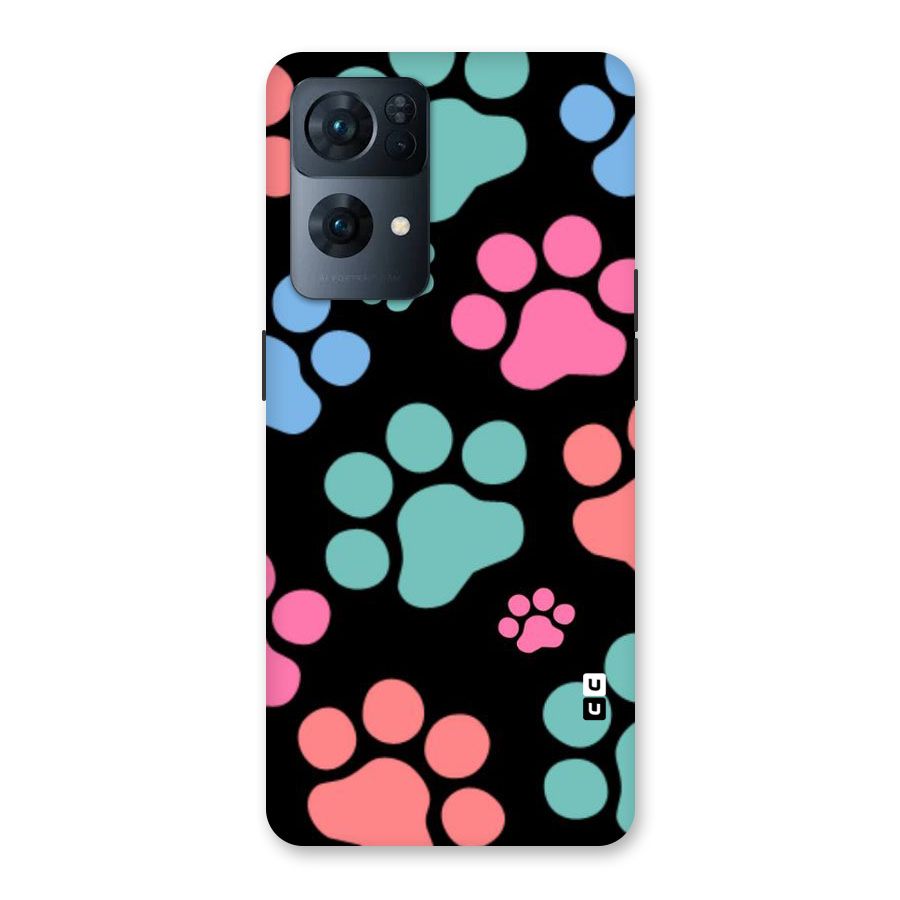 Puppy Paws Back Case for Oppo Reno7 Pro 5G