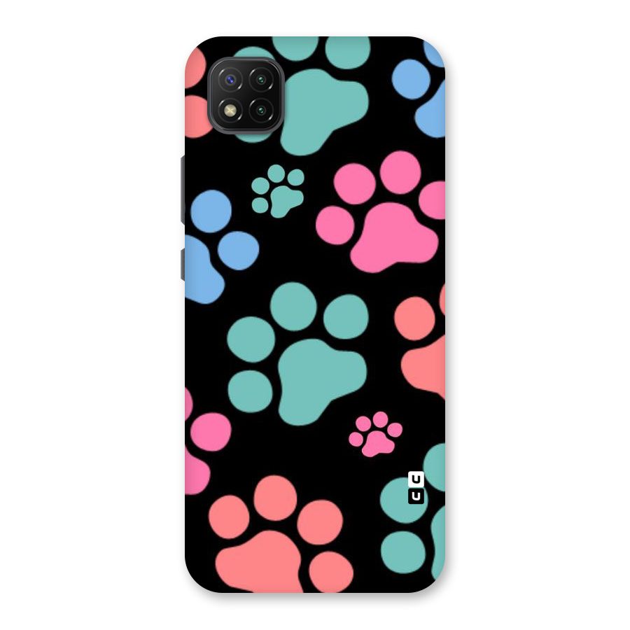 Puppy Paws Back Case for Poco C3