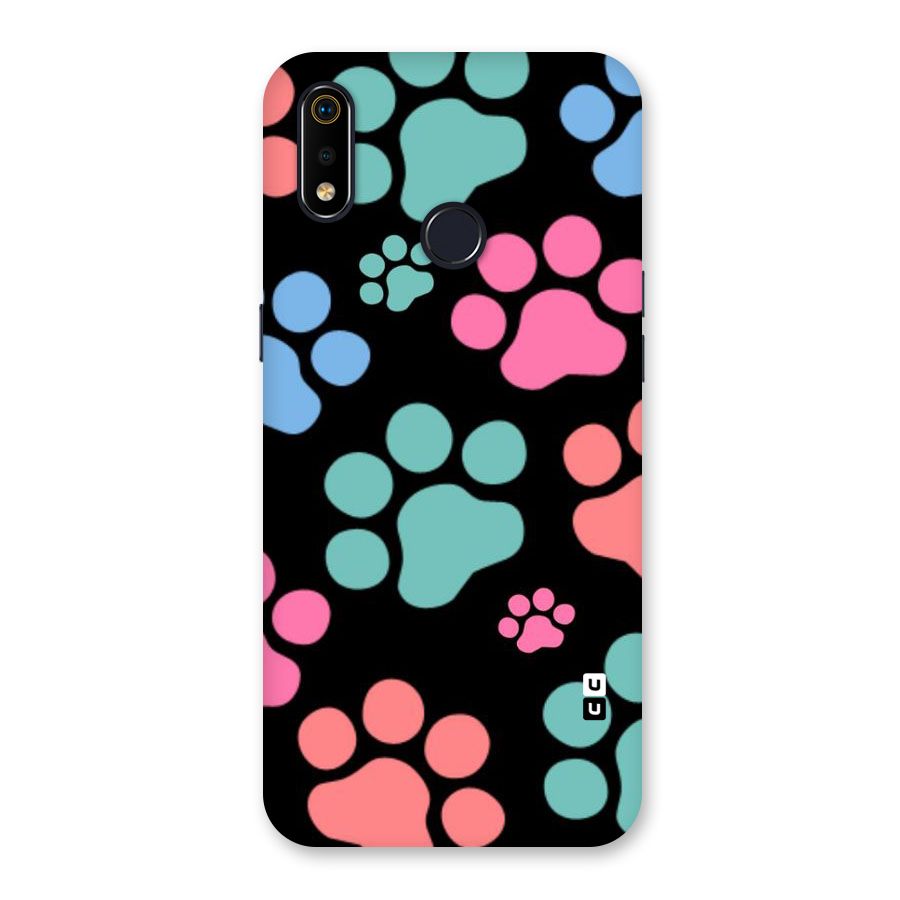 Puppy Paws Back Case for Realme 3i