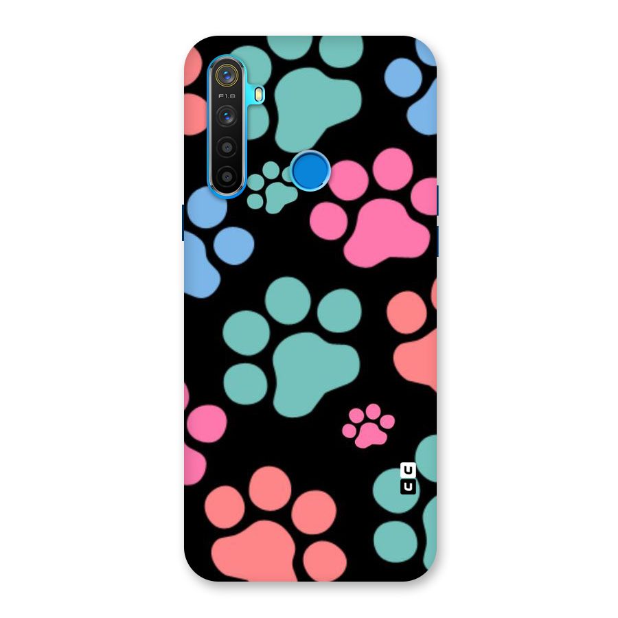 Puppy Paws Back Case for Realme 5s