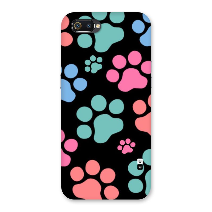 Puppy Paws Back Case for Realme C2