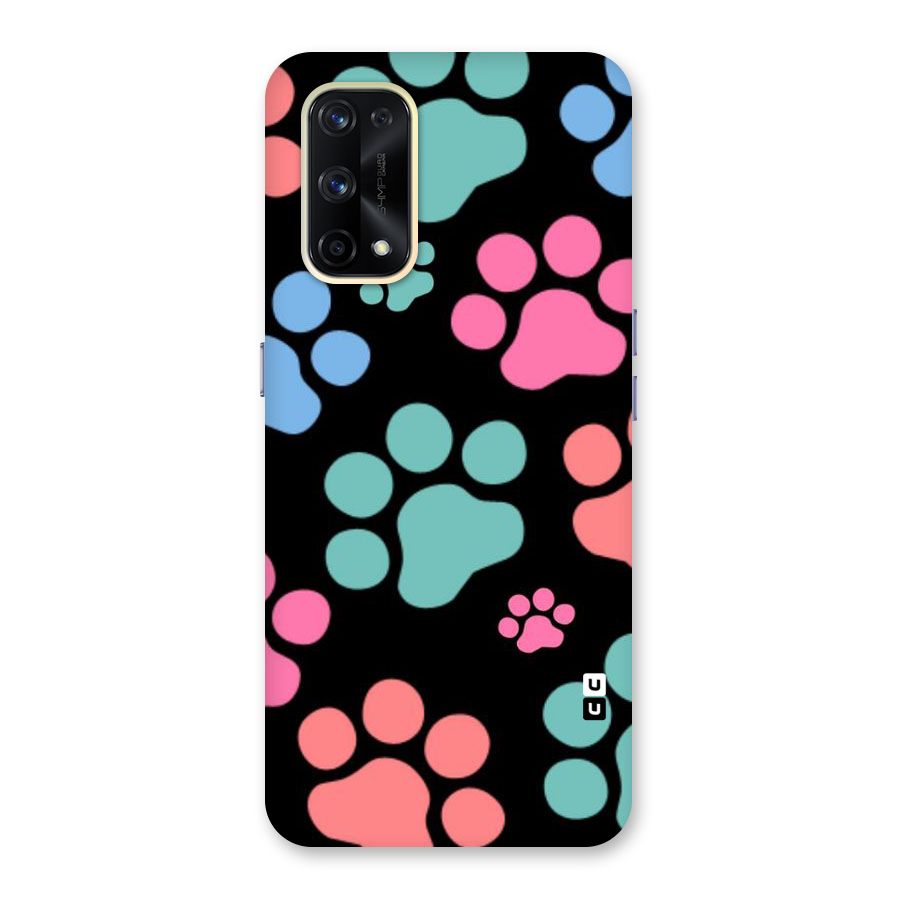 Puppy Paws Glass Back Case for Realme X7 Pro