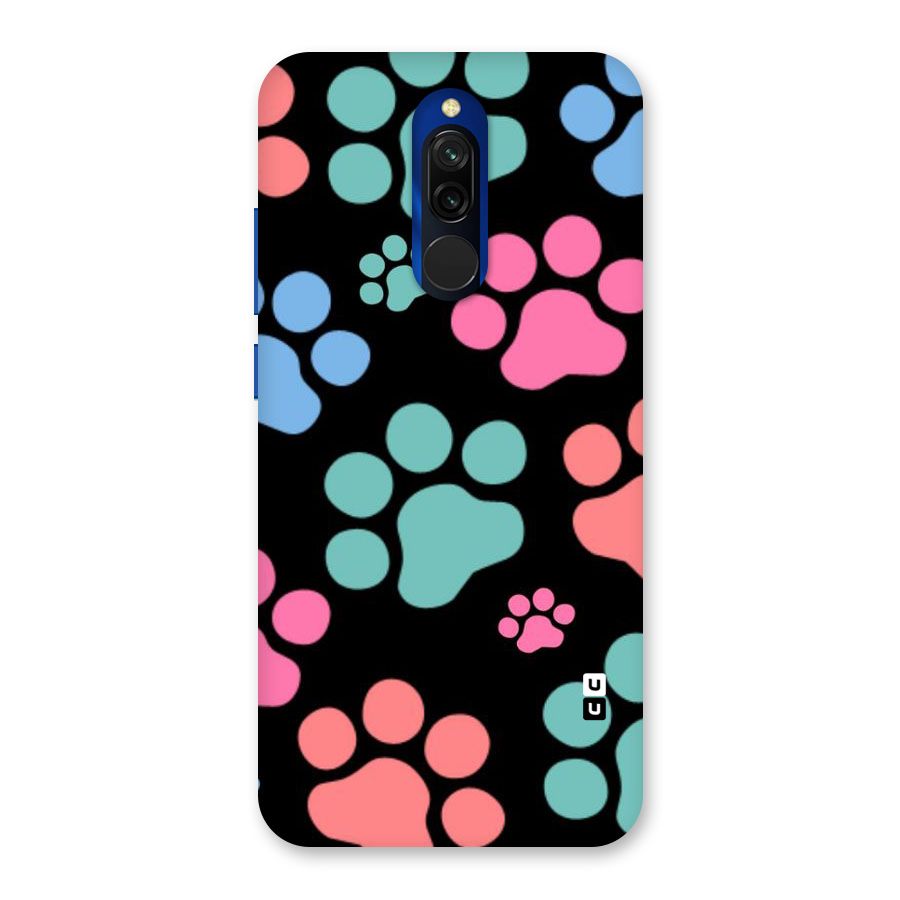 Puppy Paws Back Case for Redmi 8