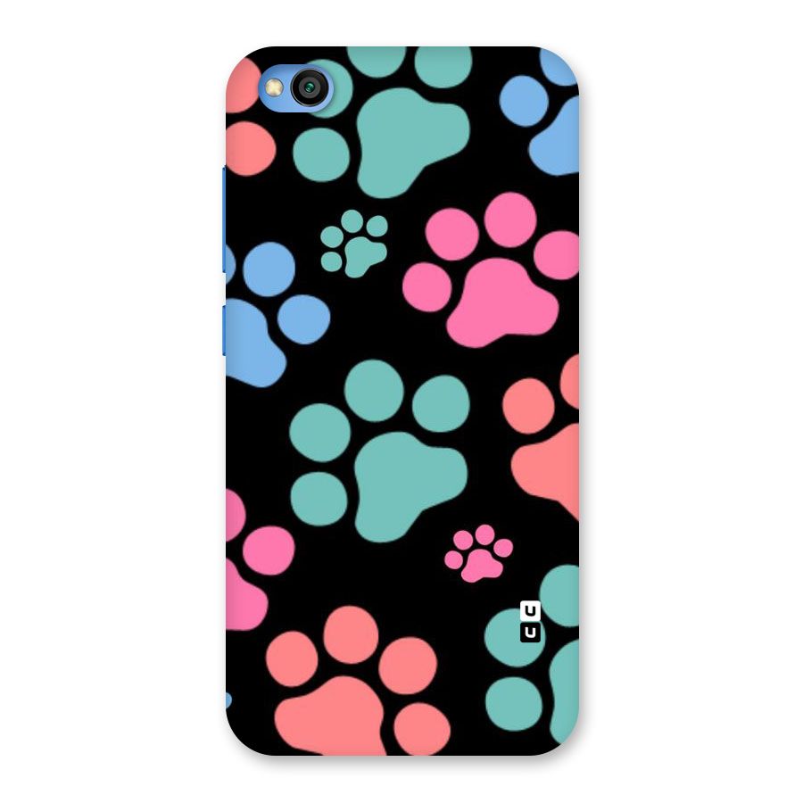 Puppy Paws Back Case for Redmi Go