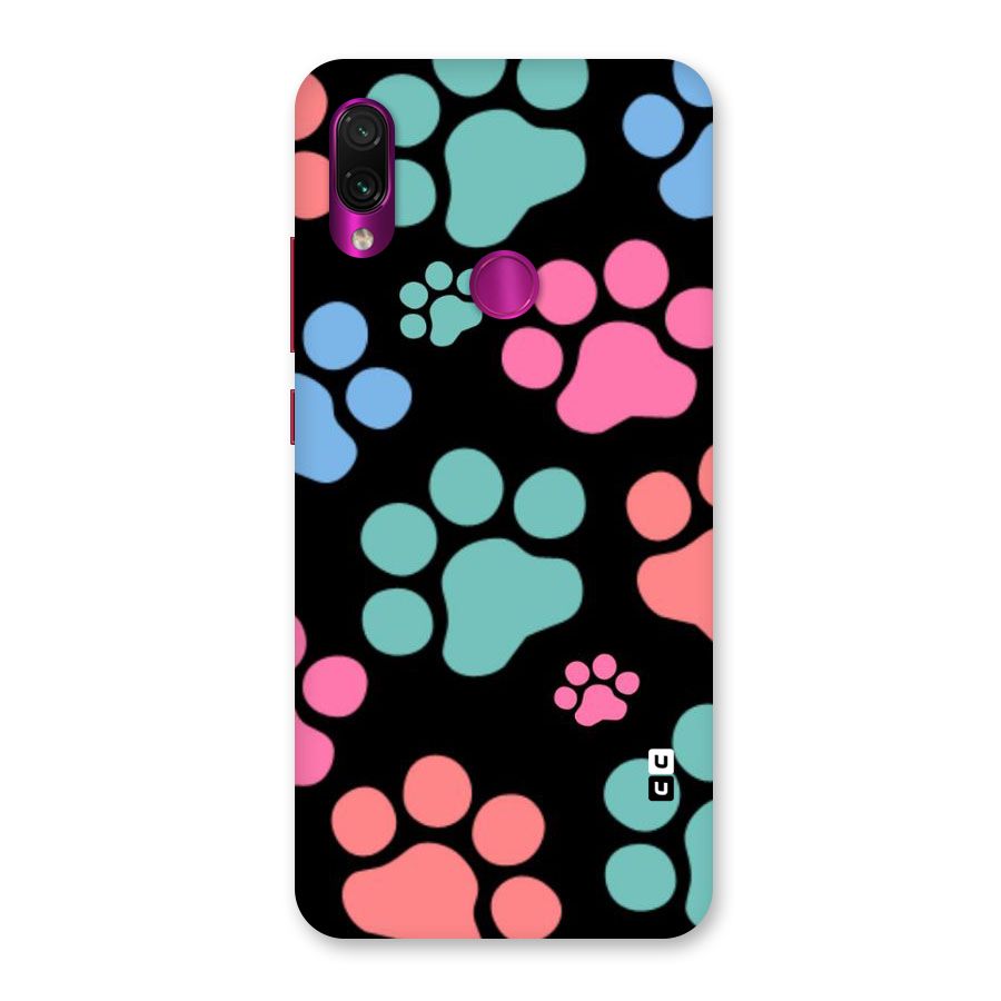 Puppy Paws Back Case for Redmi Note 7 Pro