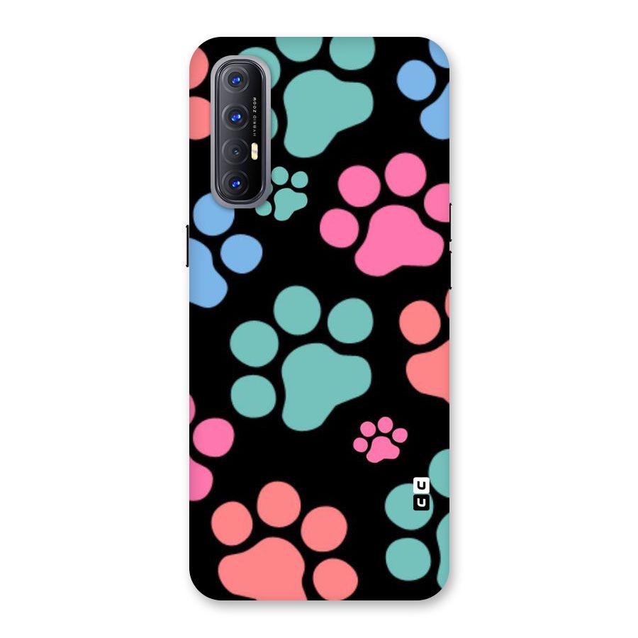 Puppy Paws Back Case for Reno3 Pro