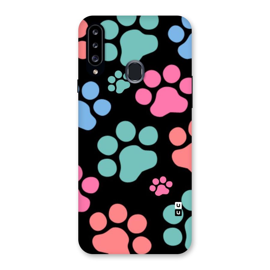 Puppy Paws Back Case for Samsung Galaxy A20s