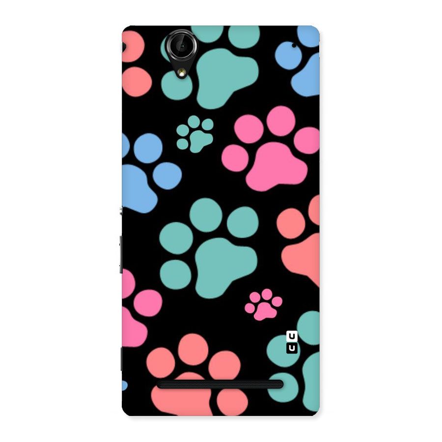 Puppy Paws Back Case for Sony Xperia T2