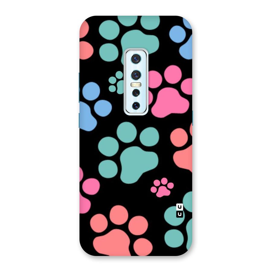 Puppy Paws Back Case for Vivo V17 Pro