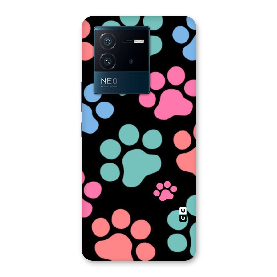 Puppy Paws Back Case for Vivo iQOO Neo 6 5G