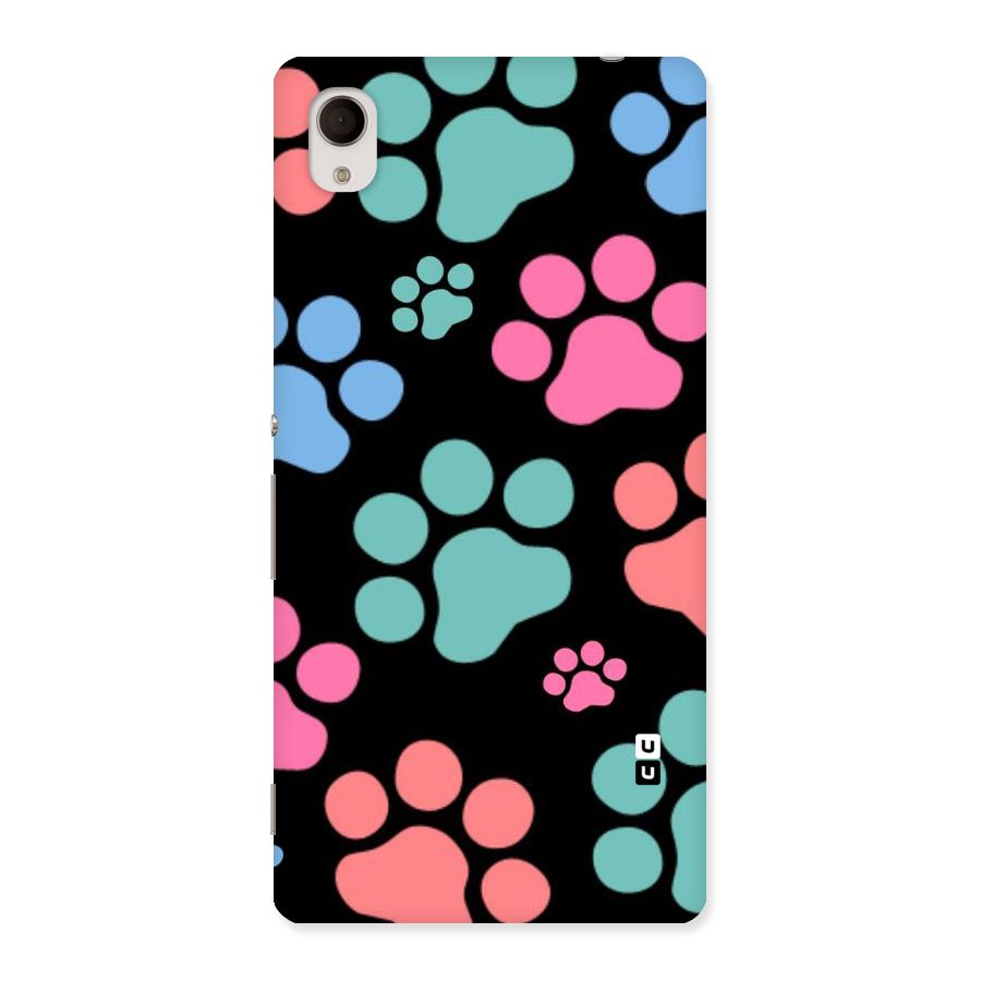 Puppy Paws Back Case for Xperia M4 Aqua