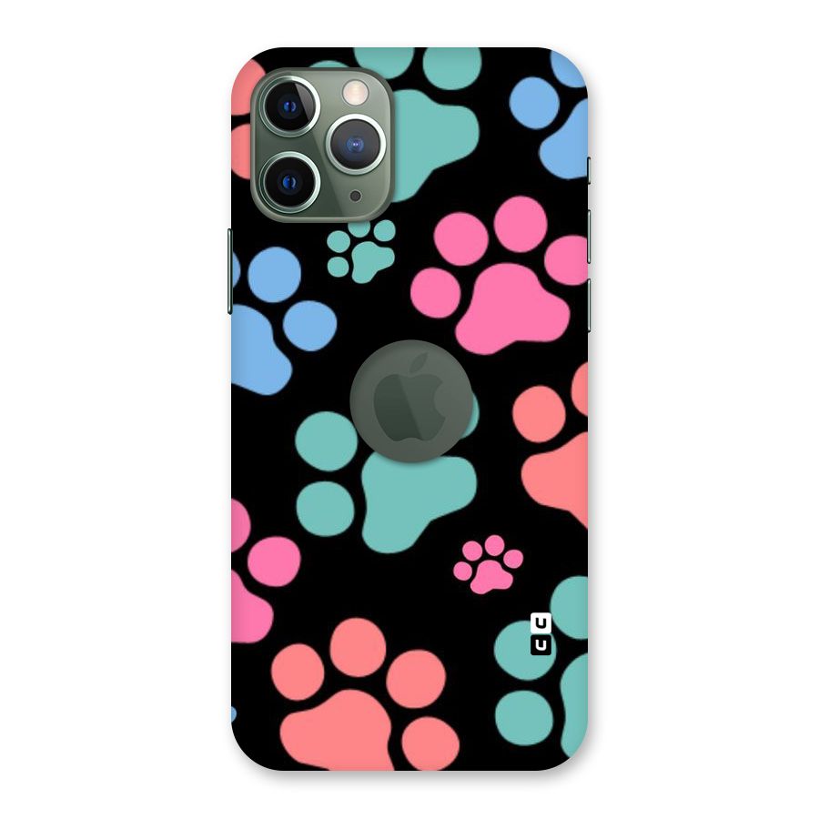 Puppy Paws Back Case for iPhone 11 Pro Logo  Cut