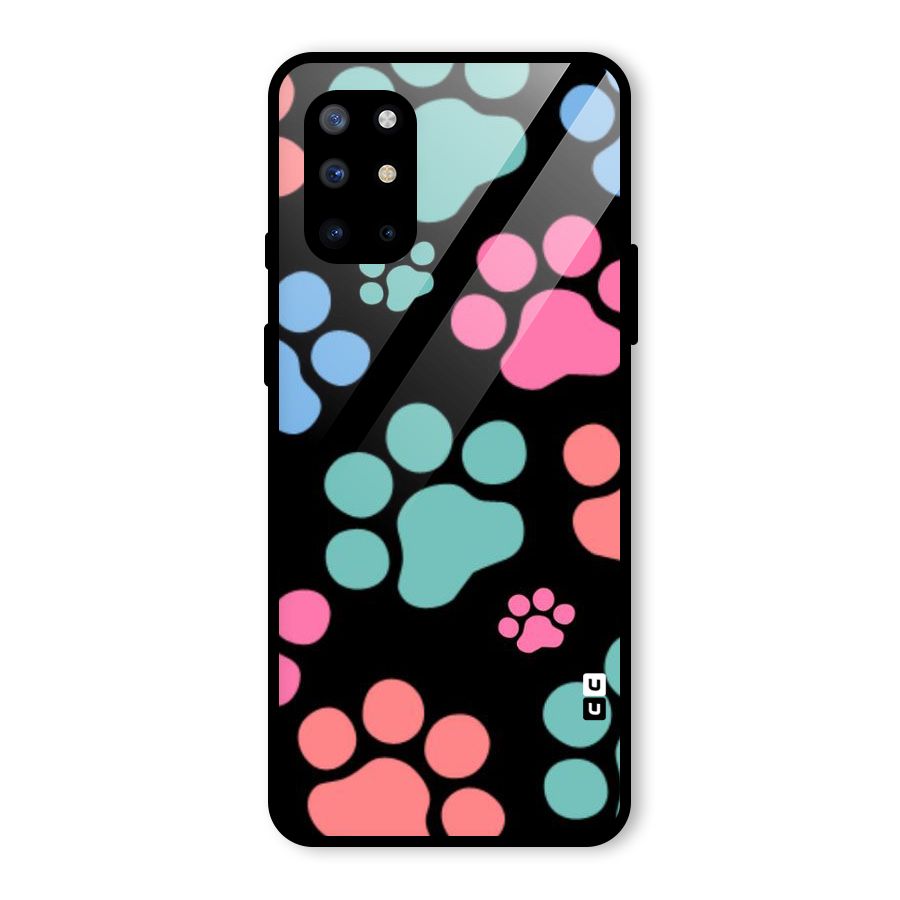 Puppy Paws Glass Back Case for OnePlus 8T
