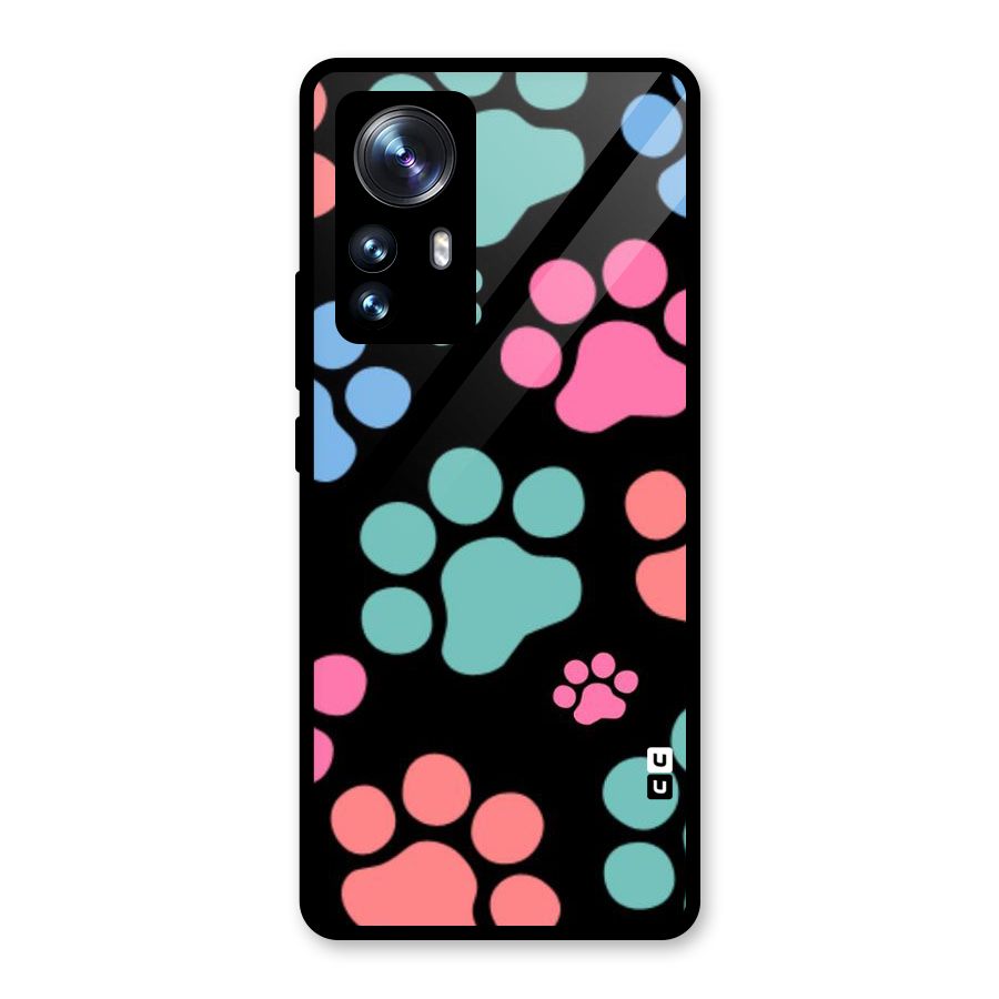 Puppy Paws Glass Back Case for Xiaomi 12 Pro