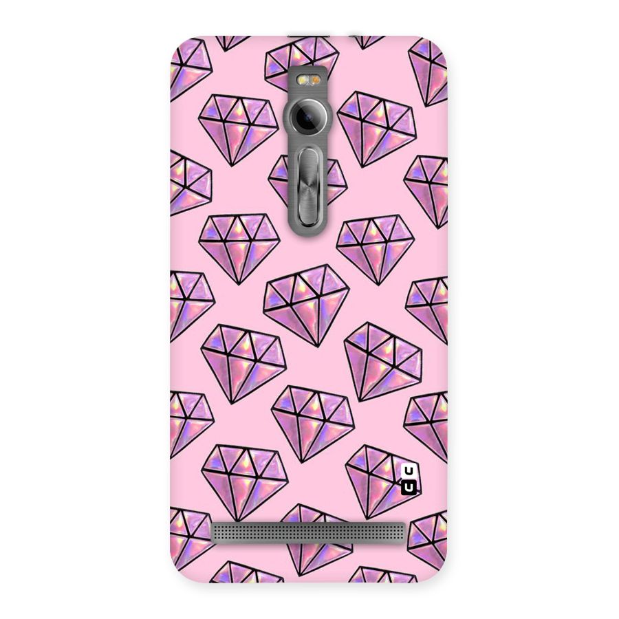 Purple Diamond Designs Back Case for Asus Zenfone 2