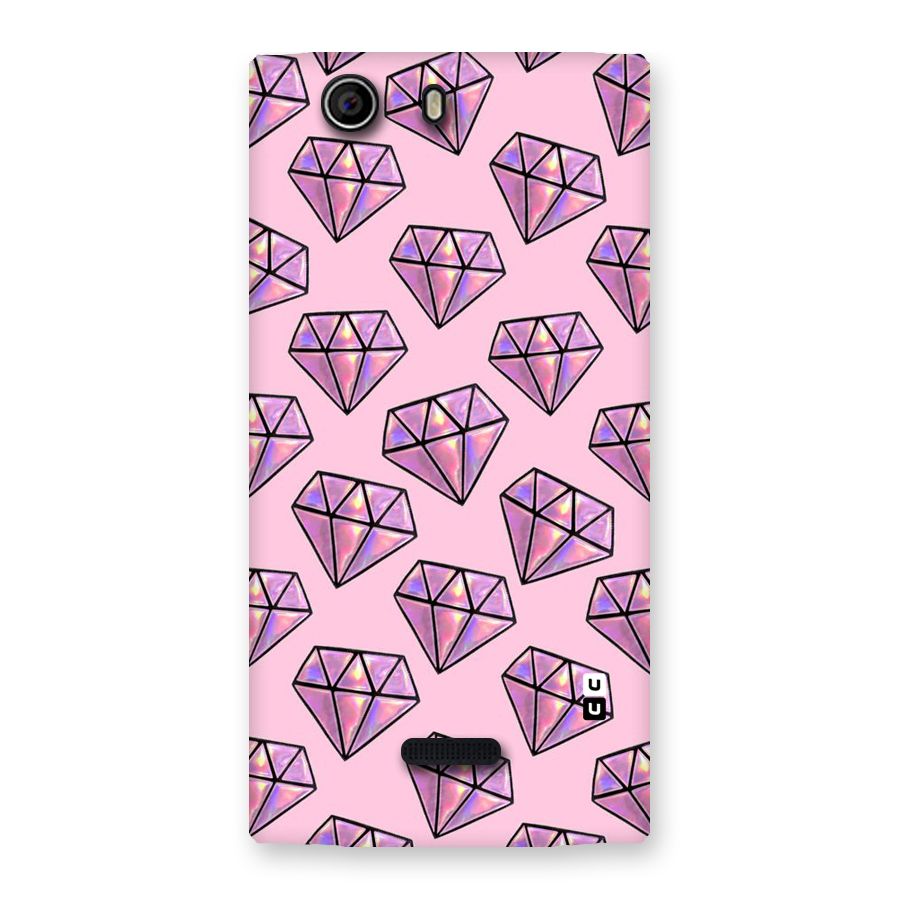 Purple Diamond Designs Back Case for Canvas Nitro 2 E311