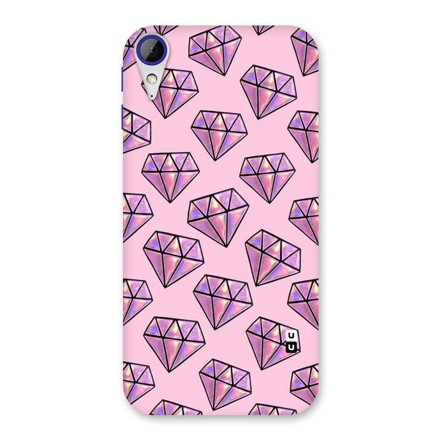 Purple Diamond Designs Back Case for Desire 830