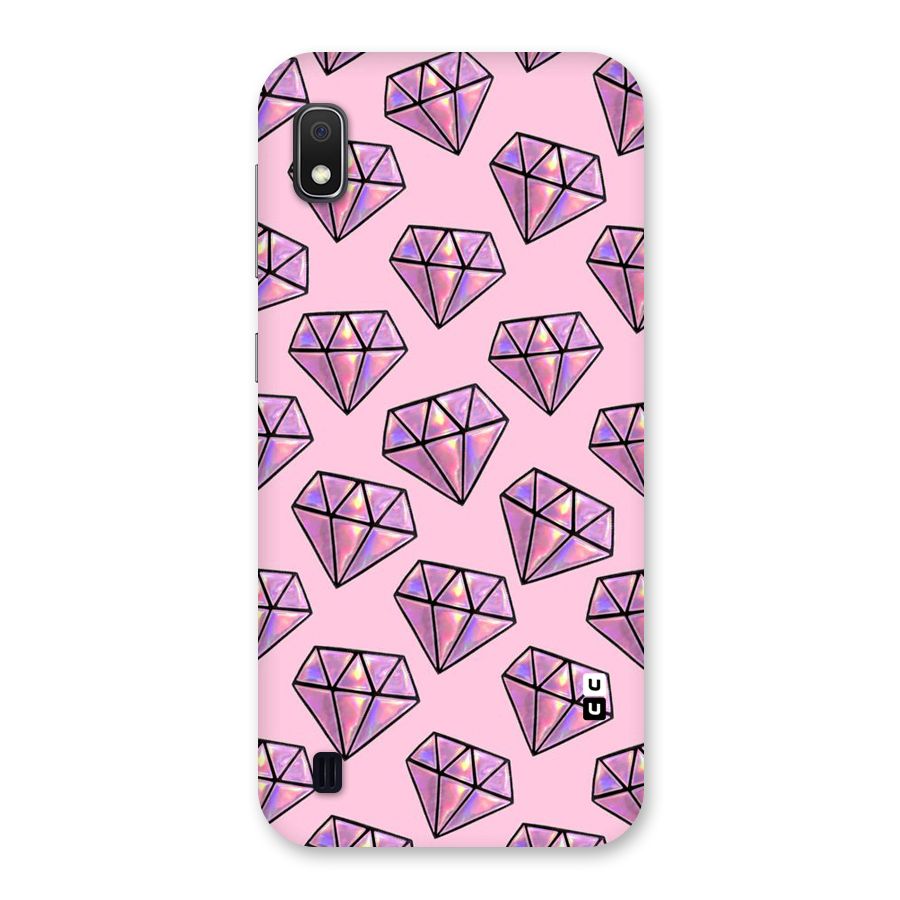 Purple Diamond Designs Back Case for Galaxy A10