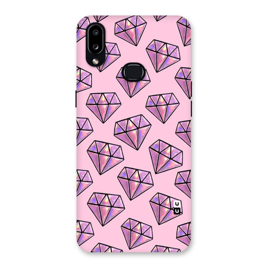 Purple Diamond Designs Back Case for Galaxy A10s