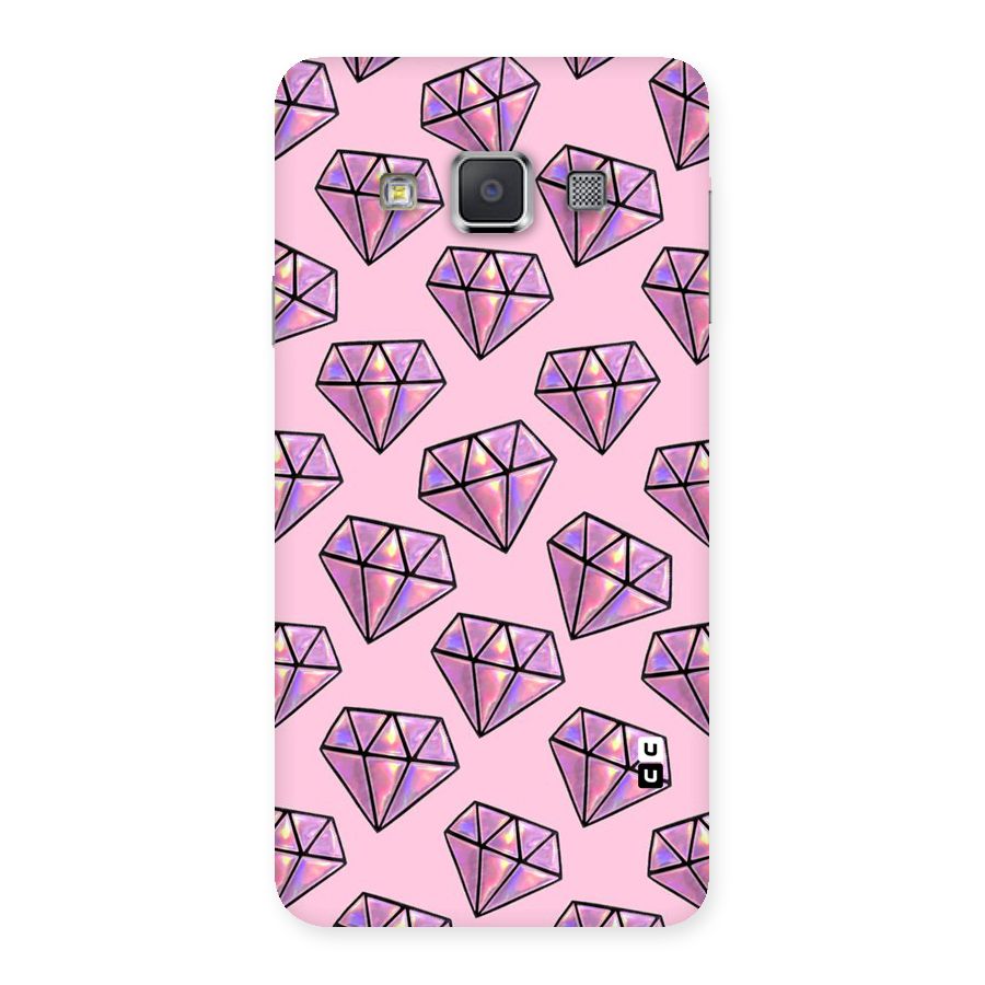 Purple Diamond Designs Back Case for Galaxy A3