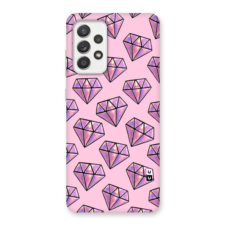 Purple Diamond Designs Back Case for Galaxy A52