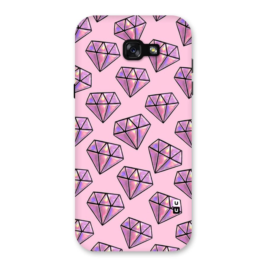 Purple Diamond Designs Back Case for Galaxy A7 (2017)