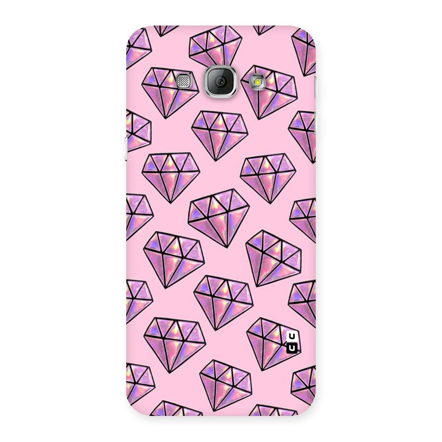 Purple Diamond Designs Back Case for Galaxy A8