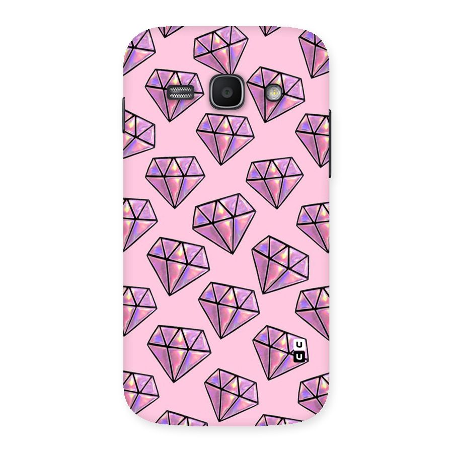 Purple Diamond Designs Back Case for Galaxy Ace 3