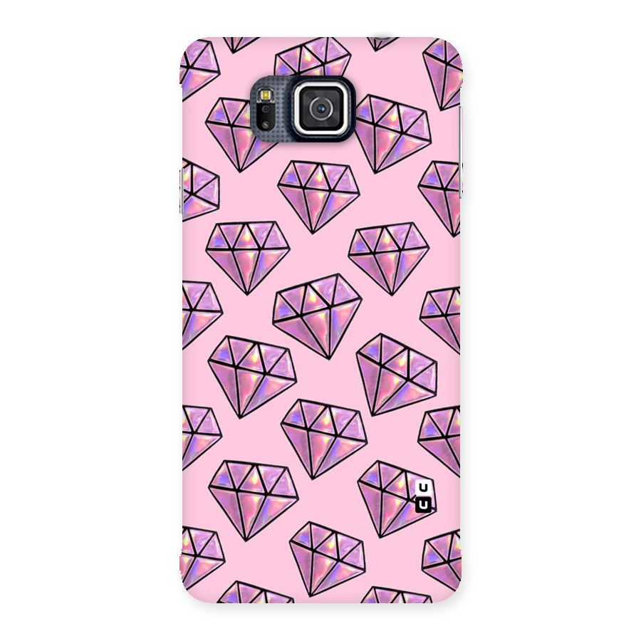 Purple Diamond Designs Back Case for Galaxy Alpha