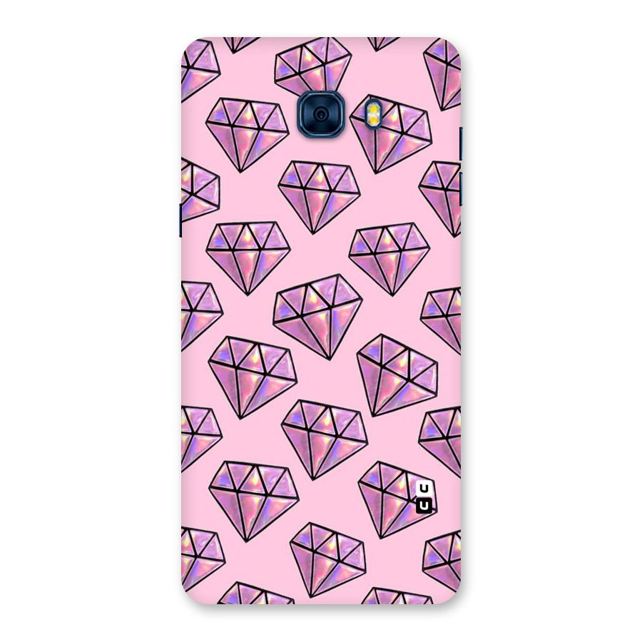 Purple Diamond Designs Back Case for Galaxy C7 Pro