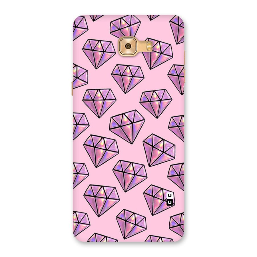 Purple Diamond Designs Back Case for Galaxy C9 Pro