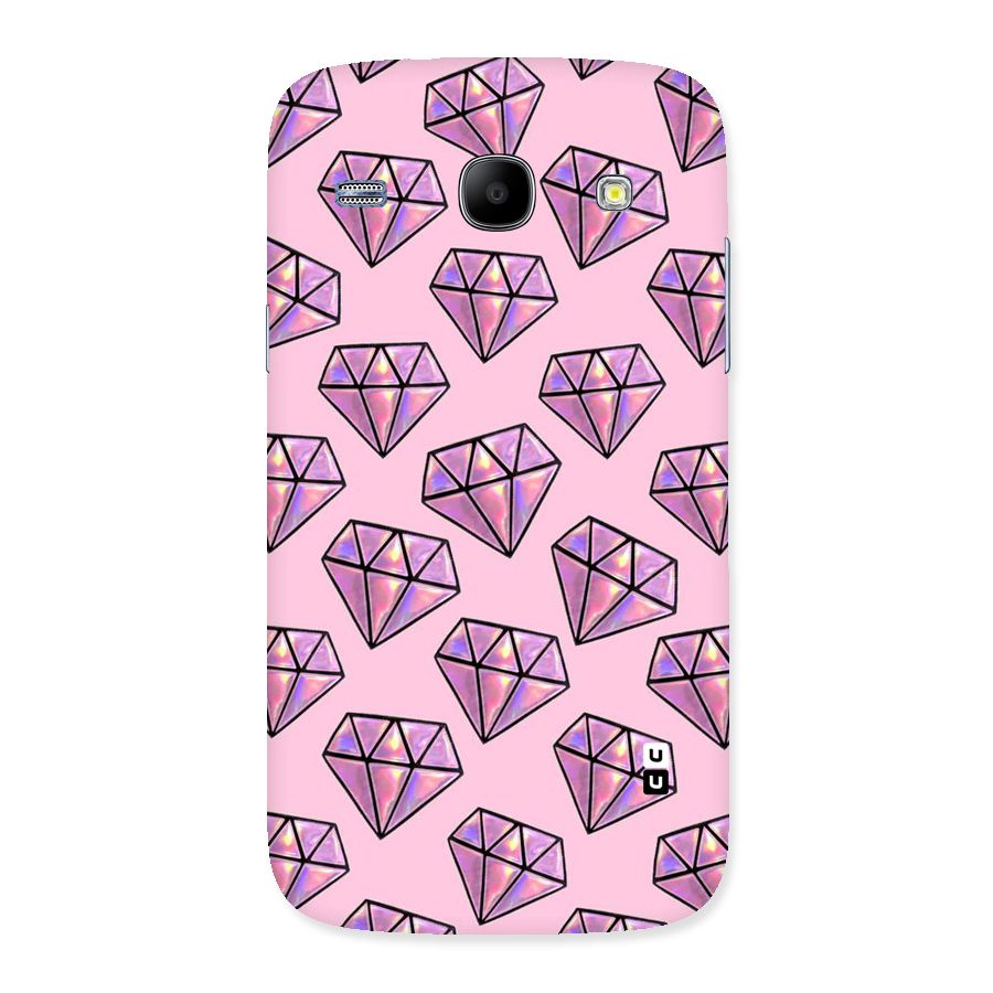 Purple Diamond Designs Back Case for Galaxy Core