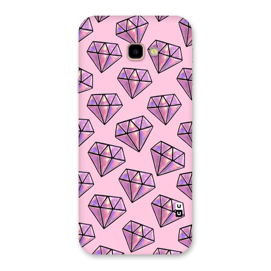 Purple Diamond Designs Back Case for Galaxy J4 Plus