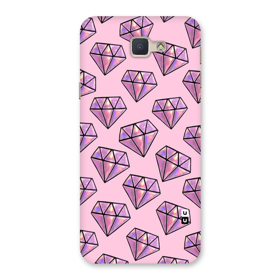 Purple Diamond Designs Back Case for Galaxy J5 Prime