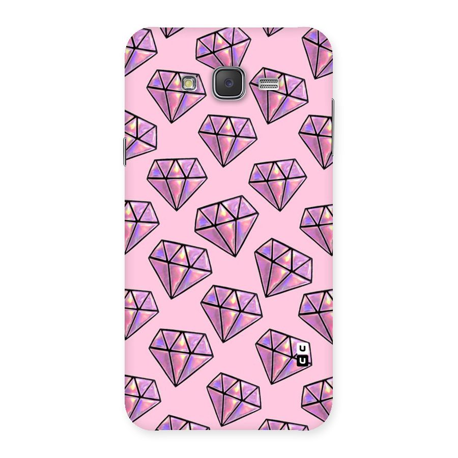 Purple Diamond Designs Back Case for Galaxy J7
