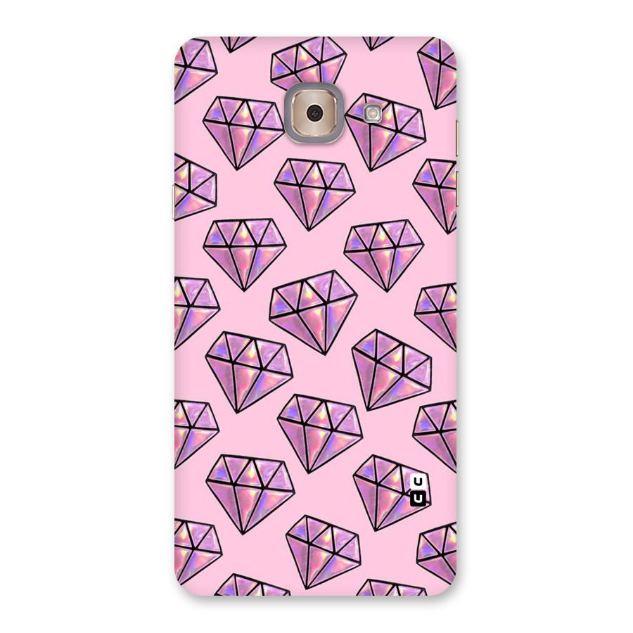Purple Diamond Designs Back Case for Galaxy J7 Max
