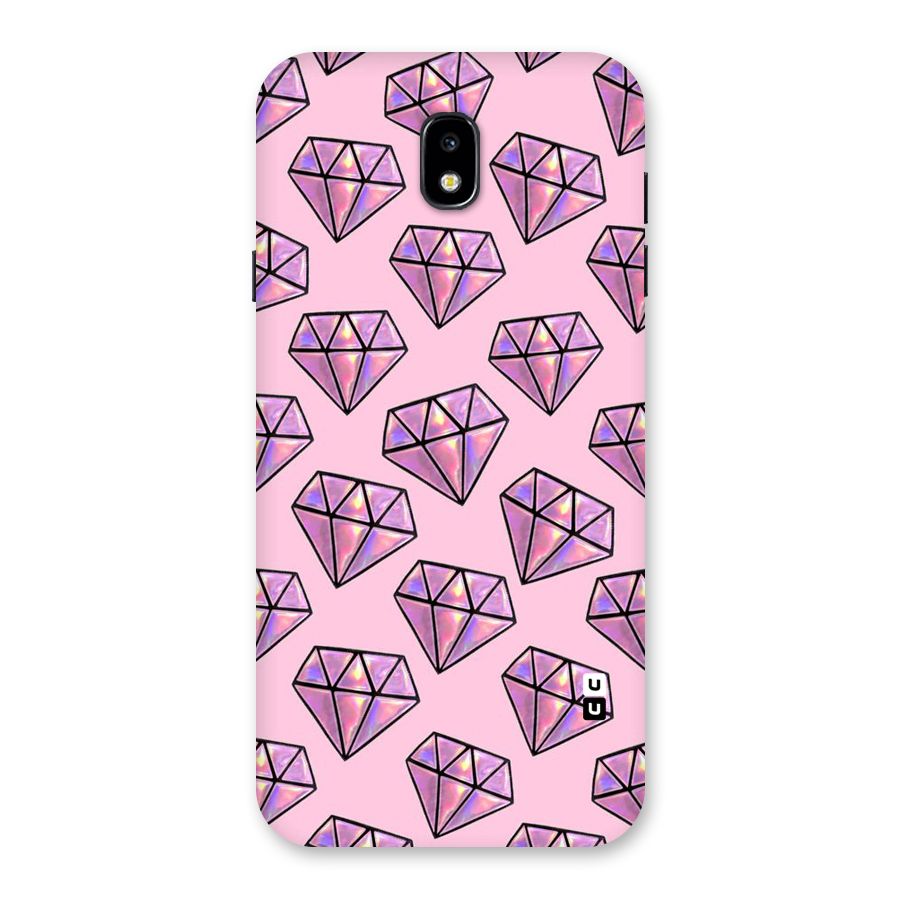 Purple Diamond Designs Back Case for Galaxy J7 Pro