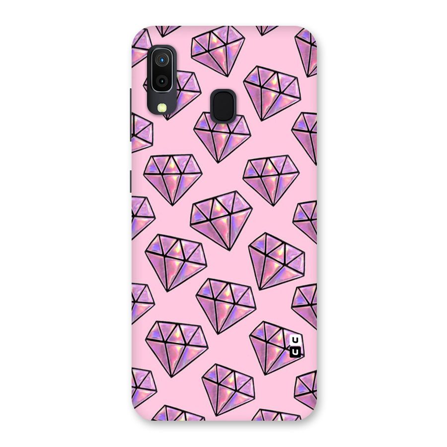 Purple Diamond Designs Back Case for Galaxy M10s