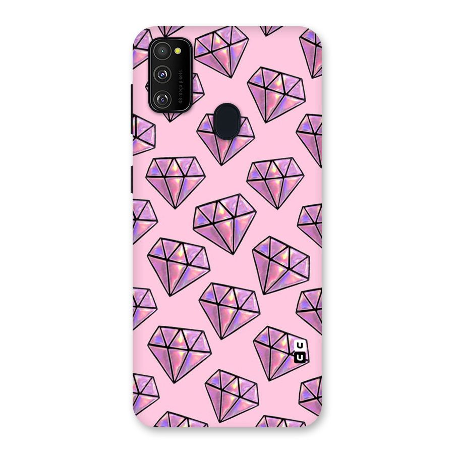 Purple Diamond Designs Back Case for Galaxy M30s
