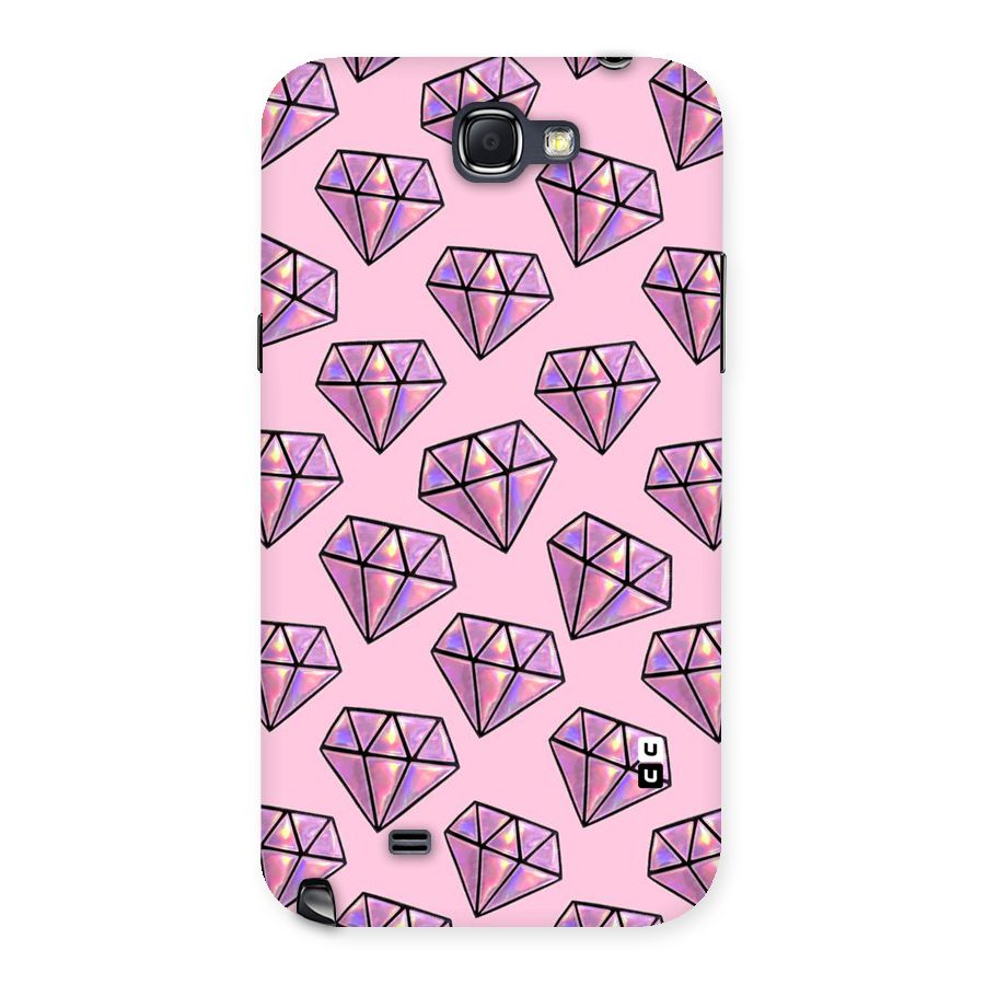 Purple Diamond Designs Back Case for Galaxy Note 2