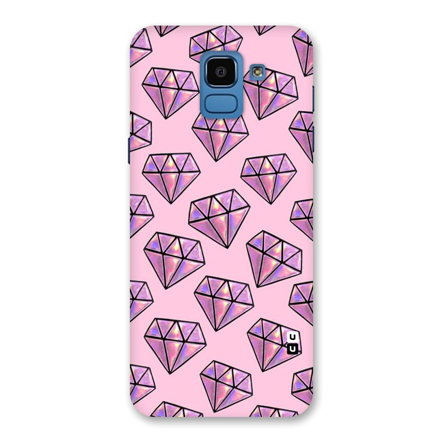 Purple Diamond Designs Back Case for Galaxy On6