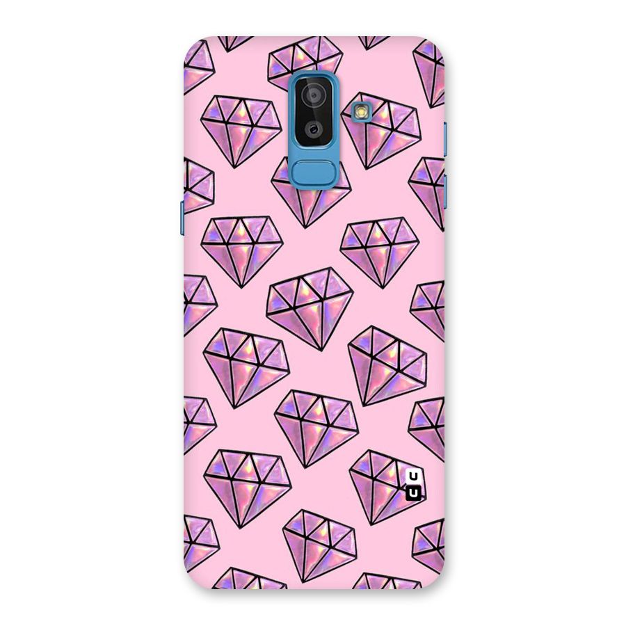 Purple Diamond Designs Back Case for Galaxy On8 (2018)