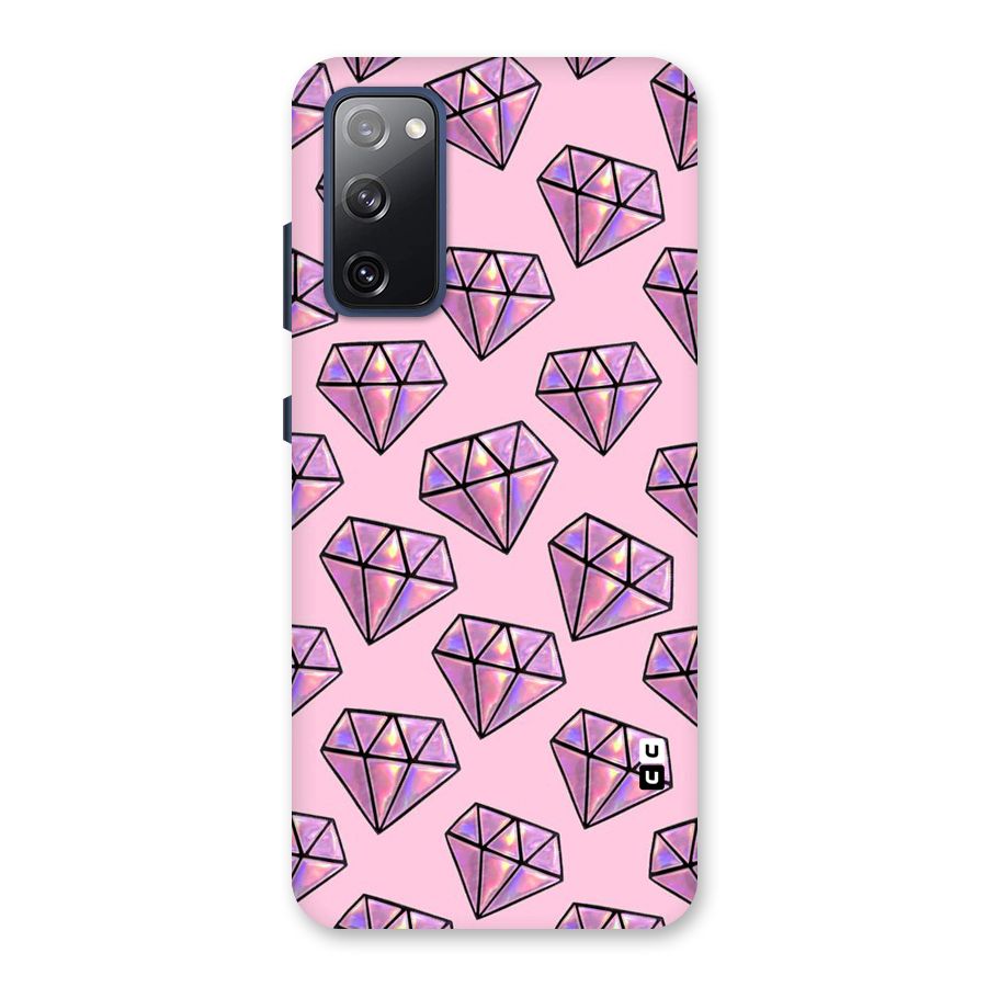 Purple Diamond Designs Back Case for Galaxy S20 FE