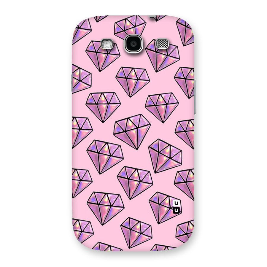 Purple Diamond Designs Back Case for Galaxy S3