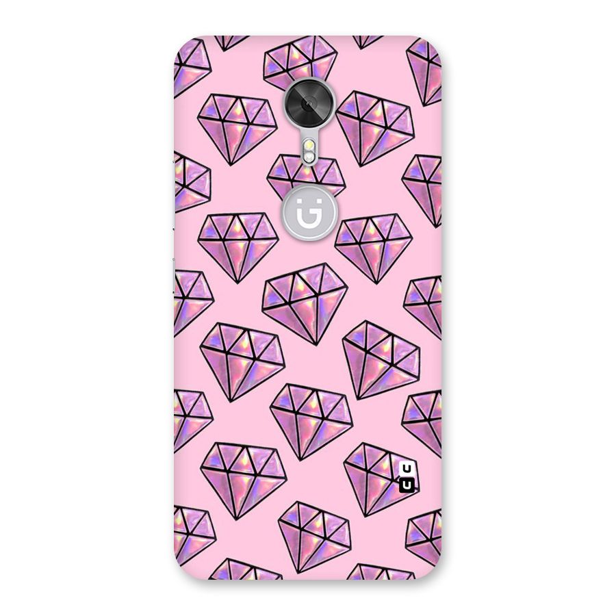Purple Diamond Designs Back Case for Gionee A1