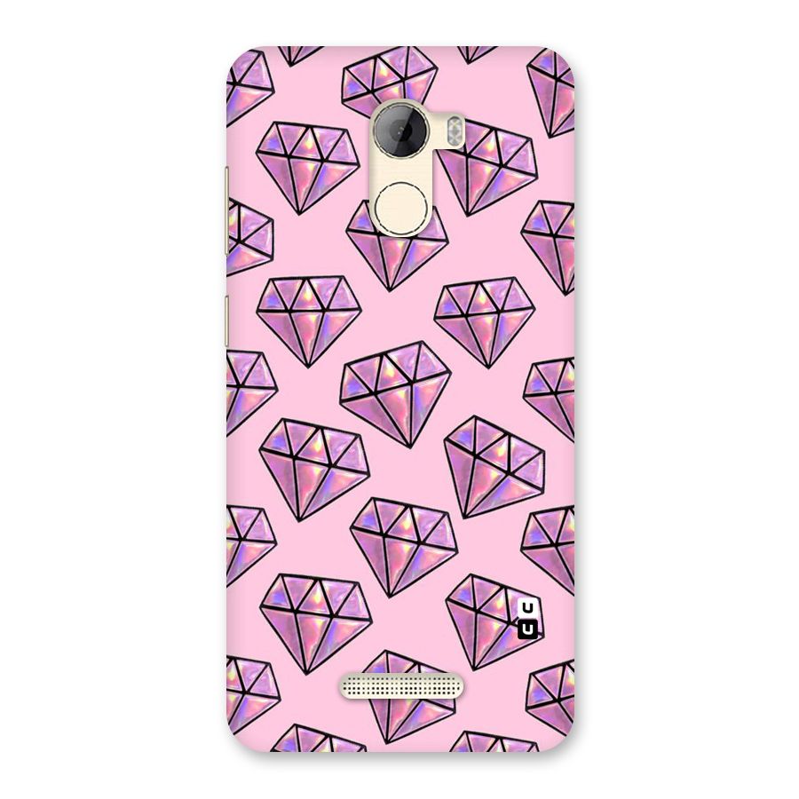 Purple Diamond Designs Back Case for Gionee A1 LIte