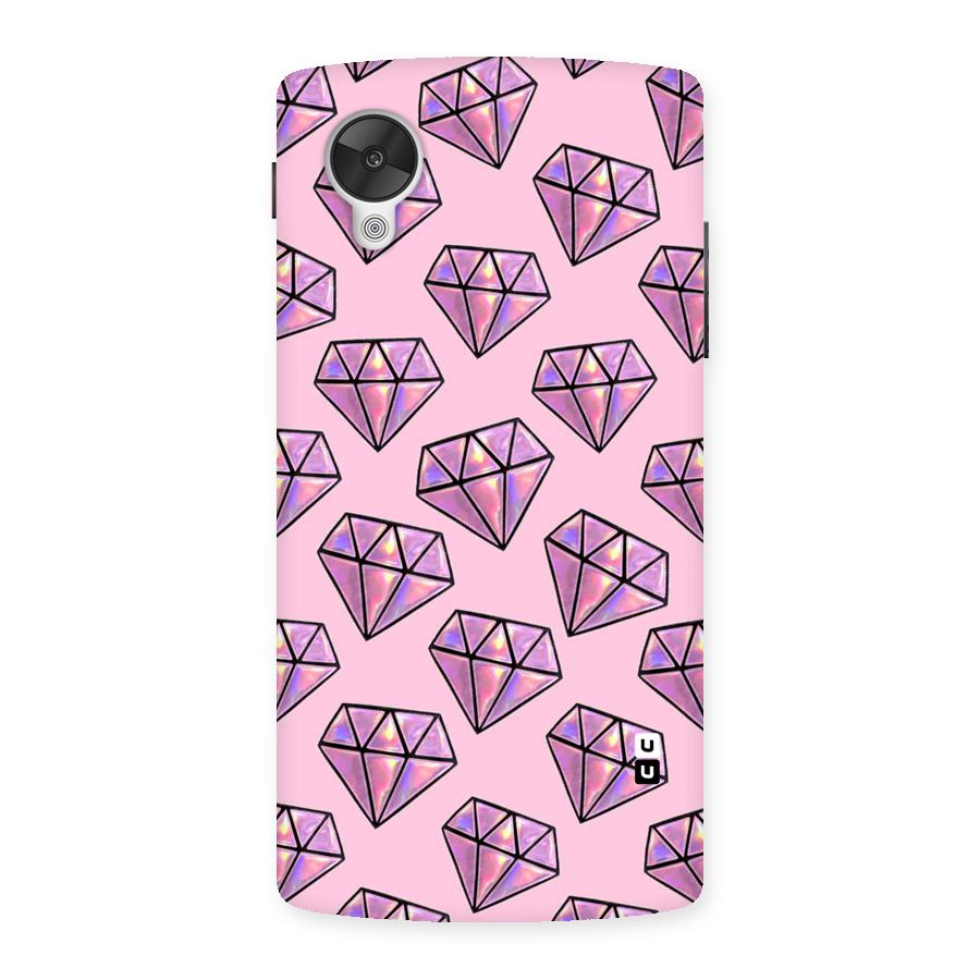 Purple Diamond Designs Back Case for Google Nexsus 5