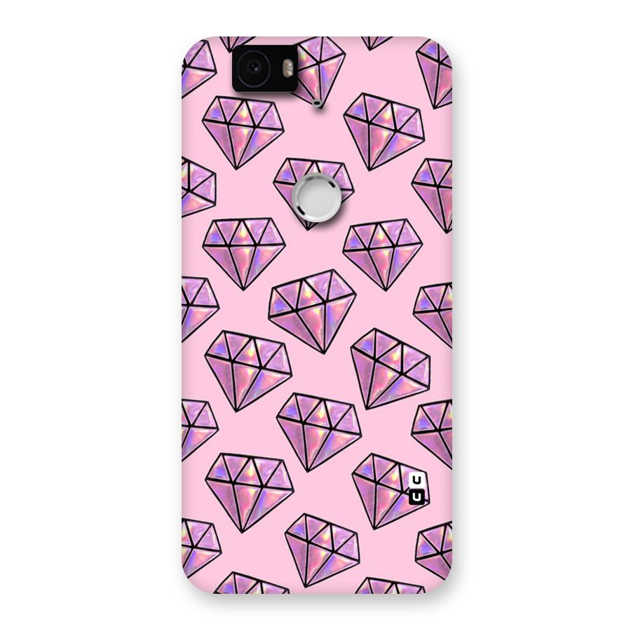 Purple Diamond Designs Back Case for Google Nexus-6P