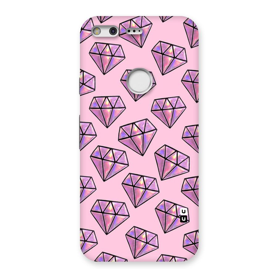 Purple Diamond Designs Back Case for Google Pixel